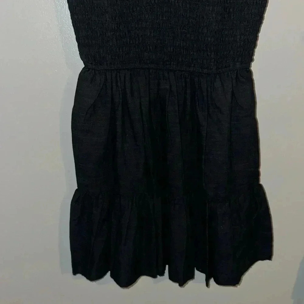 Universal Thread Women's Ruffle Short Sleeve Smocked Mini Dress - Picture 4 of 7